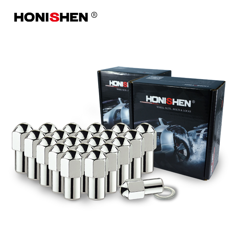 13/16" Hex 2.25" Length Extended Shank Lug Nuts 15300