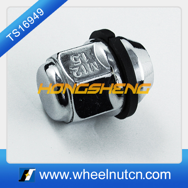 13726 M12*1.5 Chrome Acorn 6 Side Bulge Style Wheel Nut 611-209