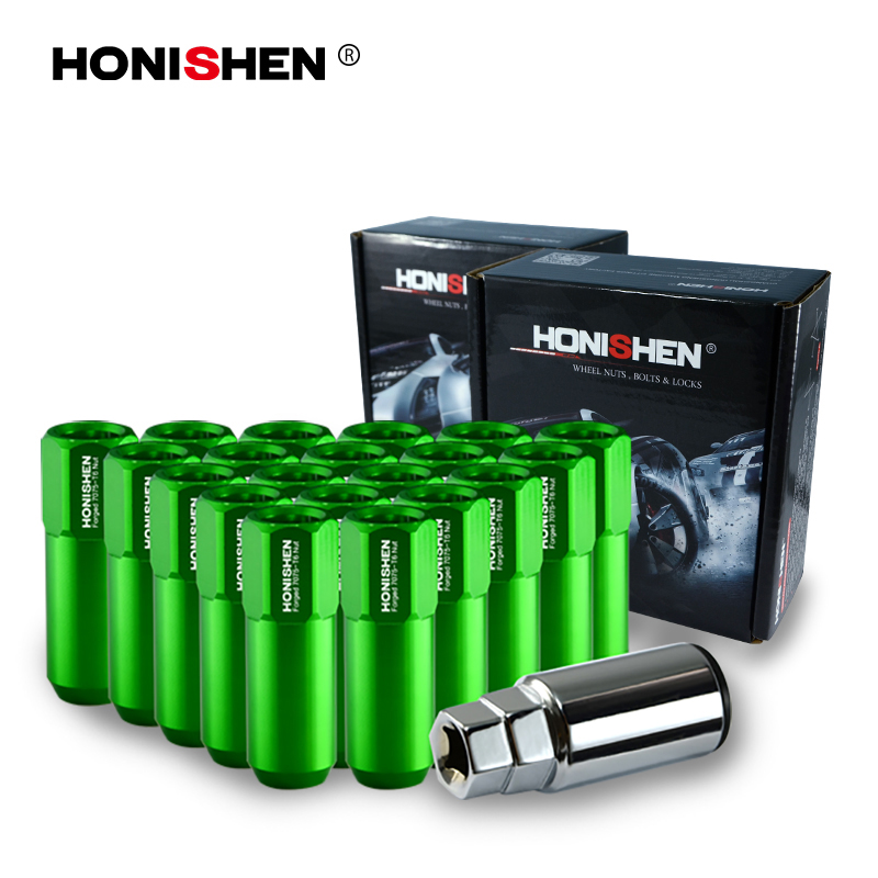 13/16" Hex 2.36" Concial Seat Extended Lug Nuts 1105