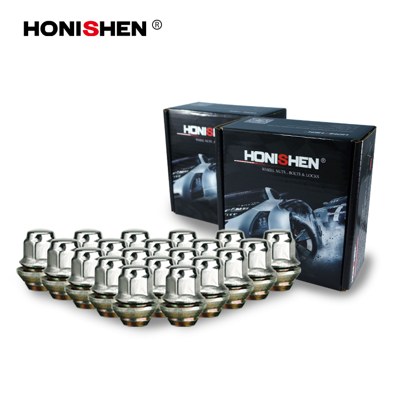 35.5 Long 19 Hex Variable PCD SST Capped Lug Nuts 17520